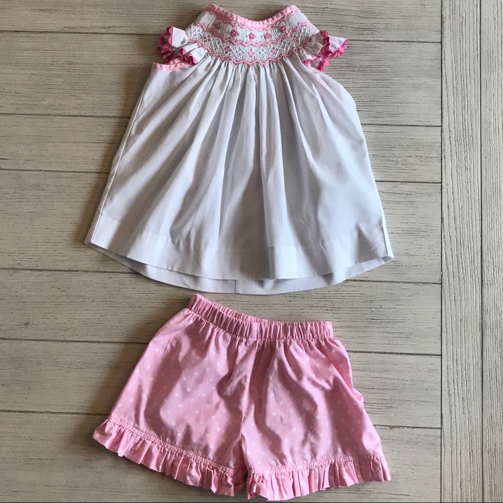 Hand Smocked Spring/Summer Outfit